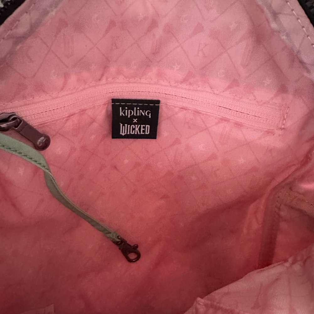 Wicked Kipling gradient magic pink green backpack NWT! - Picture 6 of 8